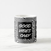 Good Vibes Only. Mug. コーヒーマグカップ (中央)