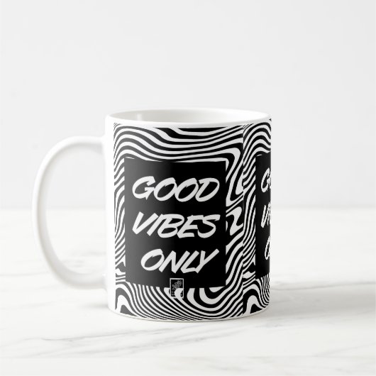 Good Vibes Only. Mug. コーヒーマグカップ (左)