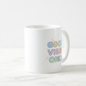 Good Vibes Only Mug – Cute Pastel Sunshine Design コーヒーマグカップ (正面右)