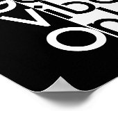 good vibes only poster trendy hipster decor ポスター (角)