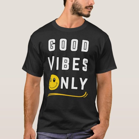 Good Vibes Only Tシャツ (正面)