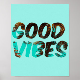 Good Vibes Palmポスター ポスター