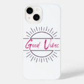 Good Vibes Phone Case Case-Mate iPhoneケース (裏面)