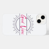 Good Vibes Phone Case Case-Mate iPhoneケース (裏面 (横))