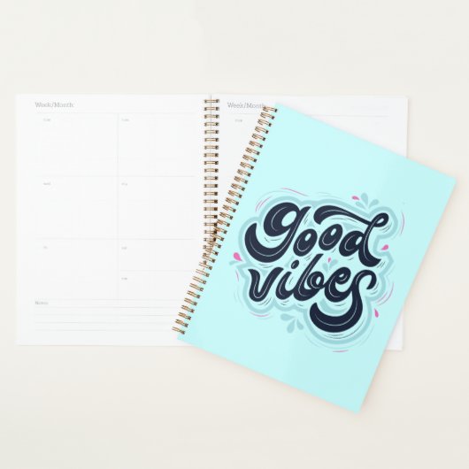 Good Vibes Planner プランナー手帳 (ディスプレー)