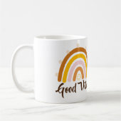 Good Vibes - Rainbow Good Vibes コーヒーマグカップ (左)