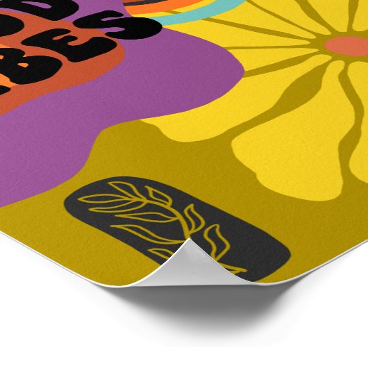 Good Vibes - Retro Days ポスター (角)