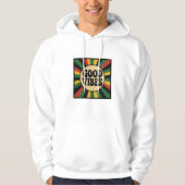 Good Vibes Retro Reggae Sweatshirt パーカ (正面)