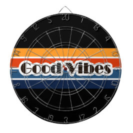 Good Vibes Retro Style ダーツボード