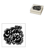 Good Vibes Rubber Stamp ラバースタンプ (押印)