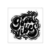Good Vibes Rubber Stamp ラバースタンプ (インプリント)