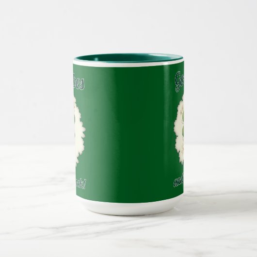 Good Vibes St Patrick’s Day Shirt – caneca マグカップ (中央)
