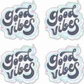 Good Vibes Sticker シール (正面)