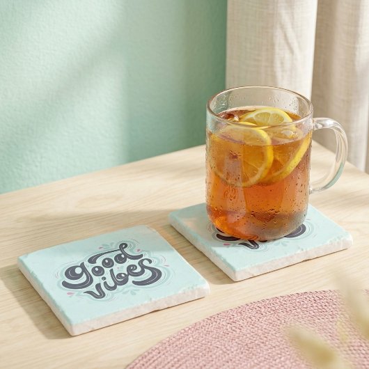Good Vibes Stone Coaster ストーンコースター