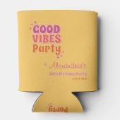 Good Vibes Summer 30th Birthday Partyの特典 缶クーラー (裏面)