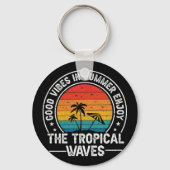 Good Vibes Summer Tropical Waves-64107 キーホルダー (裏面)