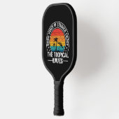 Good Vibes Summer Tropical Waves-64107 ピックルボールラケット (左)