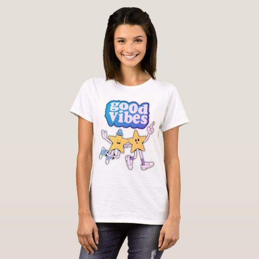 GOOD VIBES Tシャツ (正面フル)