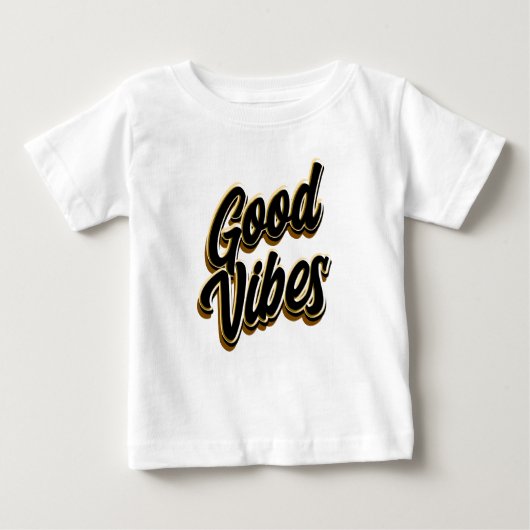 Good Vibes T-Shirt ベビーTシャツ (正面)