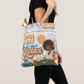 Good Vibes Tote トートバッグ (クローズアップ)
