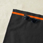 Good Vibes Triangleデザインwith Palm Tree ビーチタオル (インサイチュ)