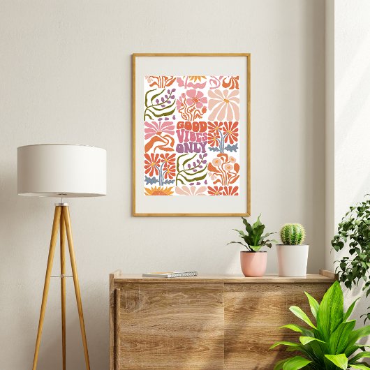 Good Vibes Wall Art Poster ポスター
