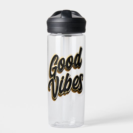 Good Vibes Water Bottle ウォーターボトル (正面)