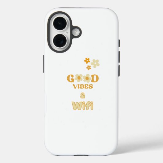Good Vibes & Wifi電話ケース Case-Mate iPhoneケース (裏面)