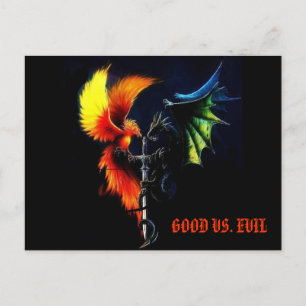 Good Vs. Evil - Mystic Moon Dがデザインした製品 ポストカード