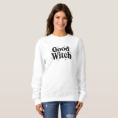 Good Witch Halloween cute Girly Outfit スウェットシャツ (正面フル)