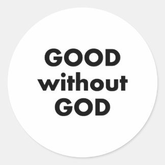GOOD without GOD ラウンドシール