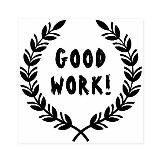 Good Work Script先生 ラバースタンプ (インプリント)