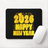 Goodbye 2025 Happy New Year 2026 Women Girl Kids マウスパッド (マウス)