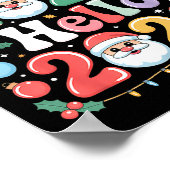 Goodbye 2025 Hello 2026 Christmas New Year Gift  ポスター (角)