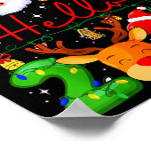 Goodbye 2025 Hello 2026 Happy New Year Christmas F ポスター (角)