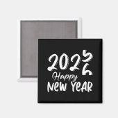 Goodbye 2025 Hello 2026 Happy New Year New Years E マグネット (正面/裏面)