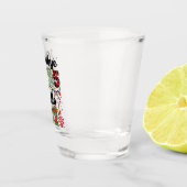 Goodbye 2025 Hello 2026 New Year Resolution   ショットグラス (右)