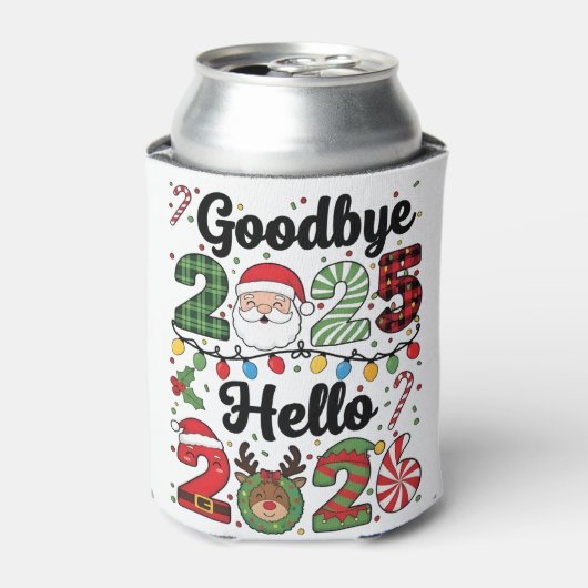 Goodbye 2025 Hello 2026 New Year Resolution   缶クーラー (缶正面)