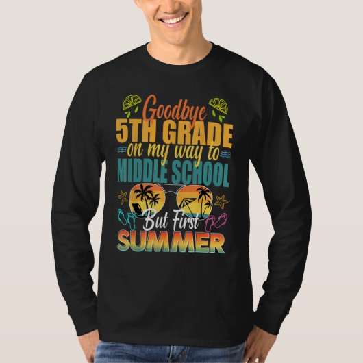 Goodbye 5th Grade Graduation Tees - 5th grade grad Tシャツ (正面)