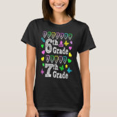 Goodbye 6th Grade Hello 7th Grade Back To School S Tシャツ (正面)