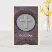 Goodbye Card for 素晴らし Your Minister カード (黄色い花)