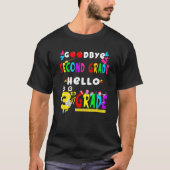 Goodbye Second Grade Hello 3rd Grade  Back To Scho Tシャツ (正面)