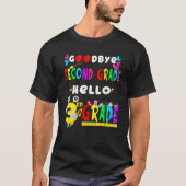 Goodbye Second Grade Hello 3rd Grade Back To Scho Tシャツ (正面)