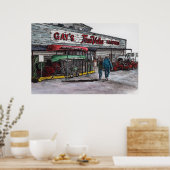 goodbye to an era limited edition print by dlee ポスター (キッチン)