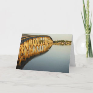 GoodlandのMarcoの島、フロリダの橋 カード