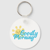 Goodly Morning キーホルダー (正面)