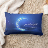 Goodnight月及び星の子供のお気に入りのな枕 ランバークッション (ブランケット)