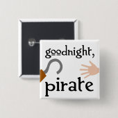 goodnight海賊 缶バッジ (正面&裏面)