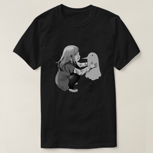 Goodnight Oyasumi Punpun - Aiko's Kiss Classic Tシャツ (デザイン正面)