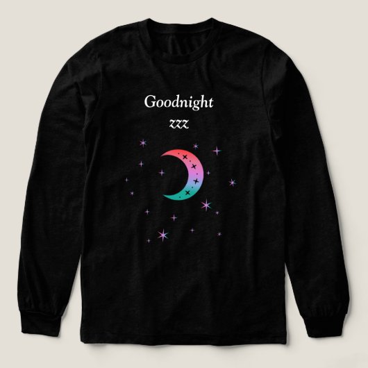 "goodnight", Sleep wear for every day トライブレンドＴシャツ (デザイン正面)